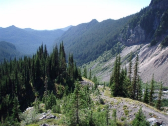 Path Through Mountains